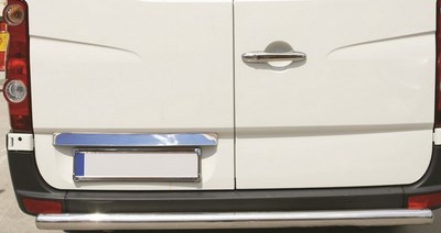 Накладка на крышку багажника (нерж.) 1 шт VW CRAFTER 2012 > ― PEARPLUS.ru